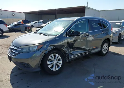 2012 Honda Cr-V Ex-L z USA, uszkodzony, nr VIN 2HKRM3H79CH511485